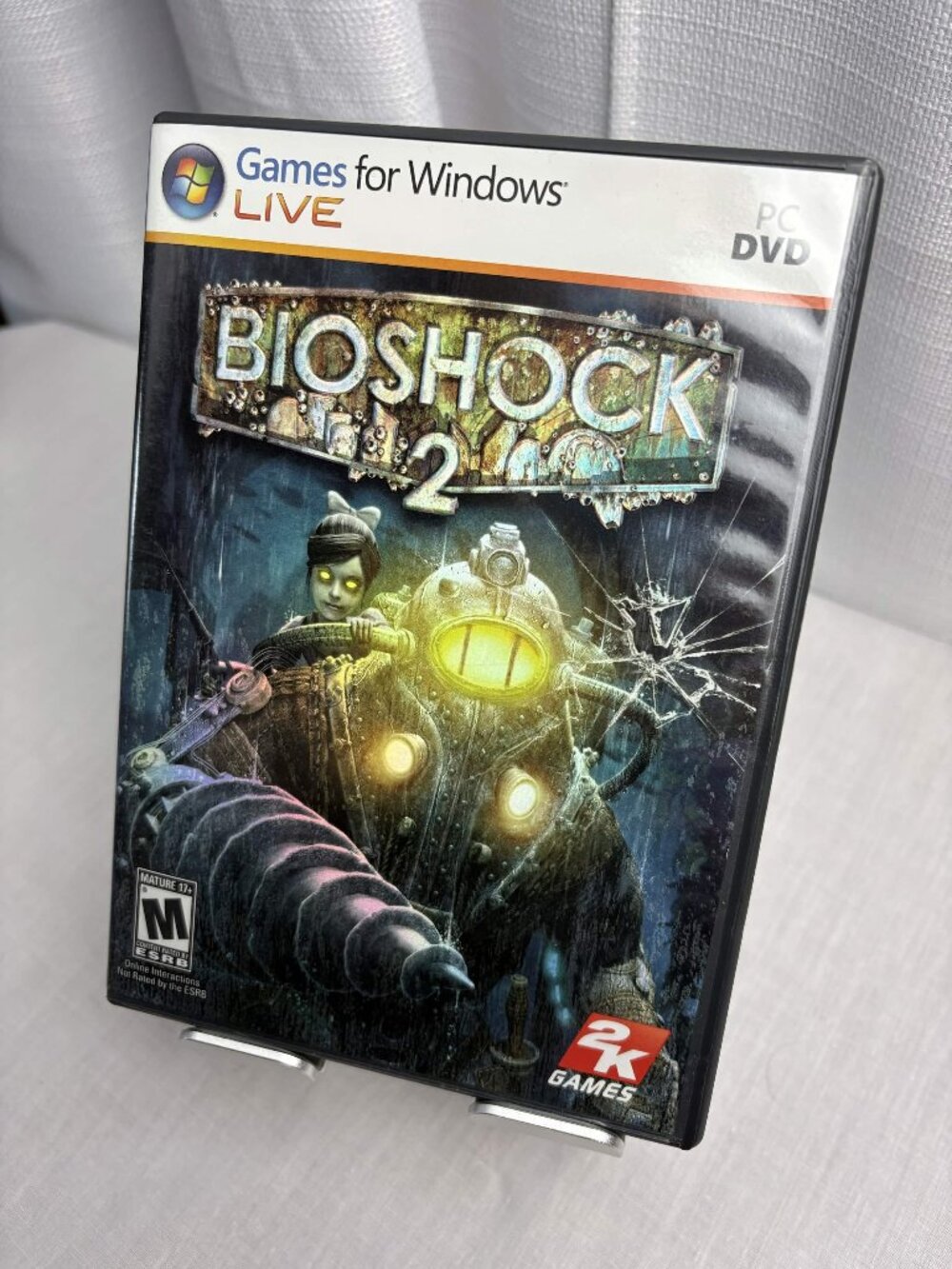 BioShock 2 PC DVD - 2010 - CIB w/Manual - Windows Live Game Complete